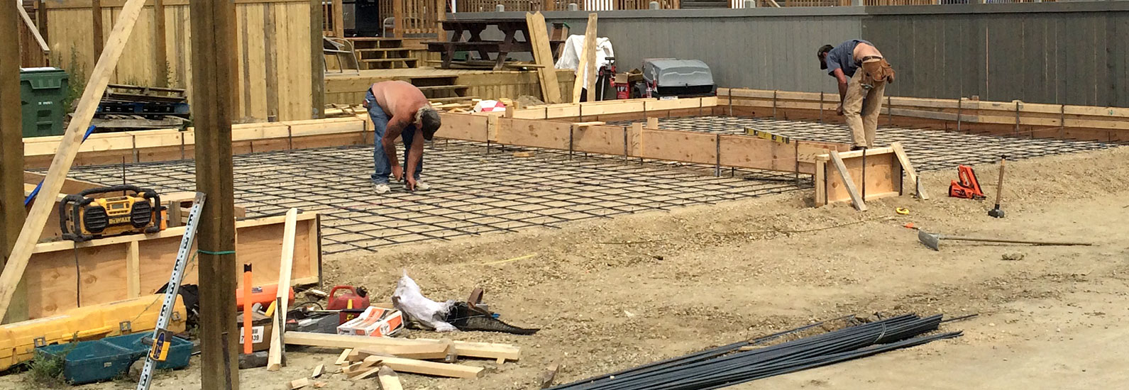 Edmonton Garage Pad Contractor Next Level Concrete Ltd